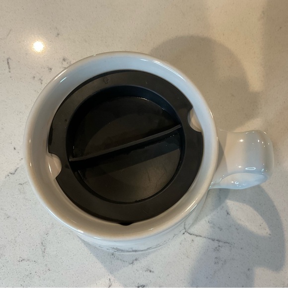 Eddie Bauer  16 oz.Ceramic Travel Mug No Spill Lid/Great Condition. - Picture 4 of 11